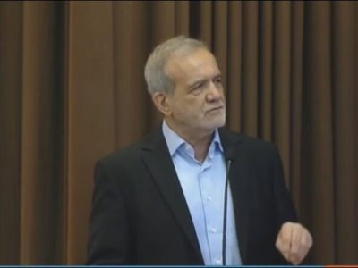 پزشکیان: به خاطر حضورم در خوزستان، کارخانه‌ها را تعطیل کرده‌اند تا هوا تمیز شود!