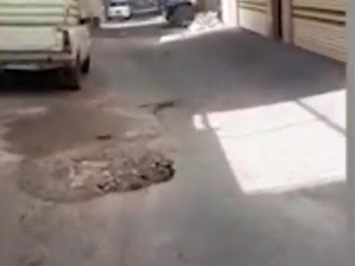 نارضایتی تبریزی‌ها از فرسودگی آسفالت در برخی از محلات+ویدئو