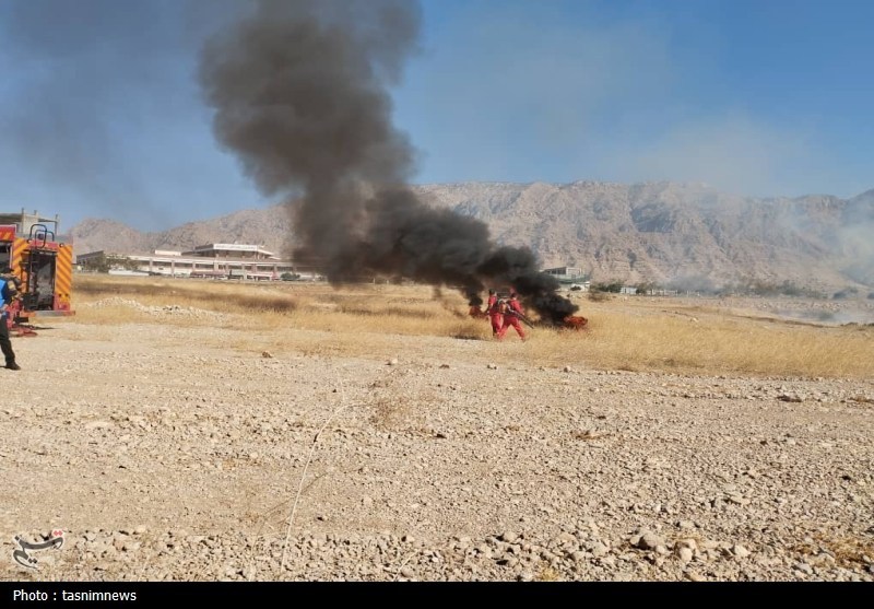 زمایش مشترک آتش در کهگیلویه و بویراحمد تصویر