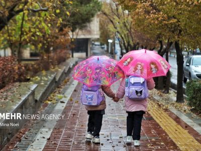 تبریز بارانی شد