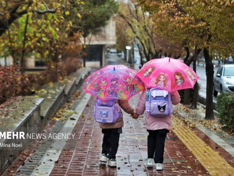 تبریز بارانی شد