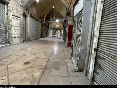 کسبه و بازاریان اراک صف خود را از آشوب و برهم زنندگان امنیت جدا کردند