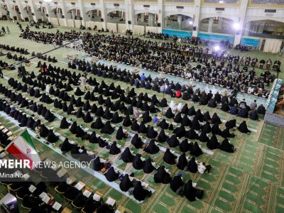 مراسم جزءخوانی قرآن کریم در تبریز