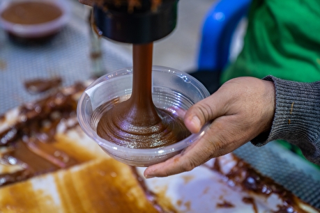 پخت ۵۰ تن سمنو نذری