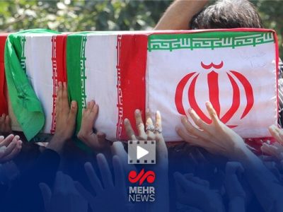 ورود پیکر پاک شهدای اقتدار به محل تشییع در تبریز – آژانس خبری  ملت آزاد آنلاین |