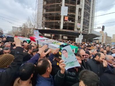 پیکر پاک چهار شهید نیروی انتظامی در مرند تشییع شد – آژانس خبری  ملت آزاد آنلاین |