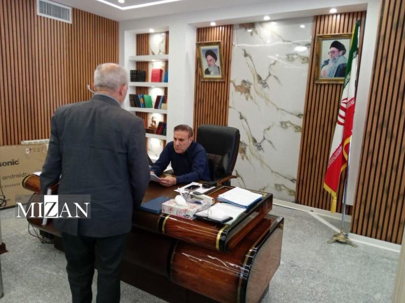 تداوم خدمت‌رسانی قضایی در شرایط جنگ؛ دیدار مردمی رئیس دادگستری بروجرد برگزار شد