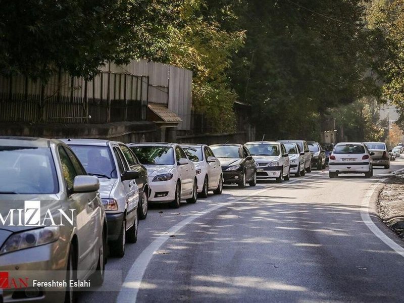 ترافیک سنگین در جاده‌های منتهی به شمال و ورودی‌های تهران