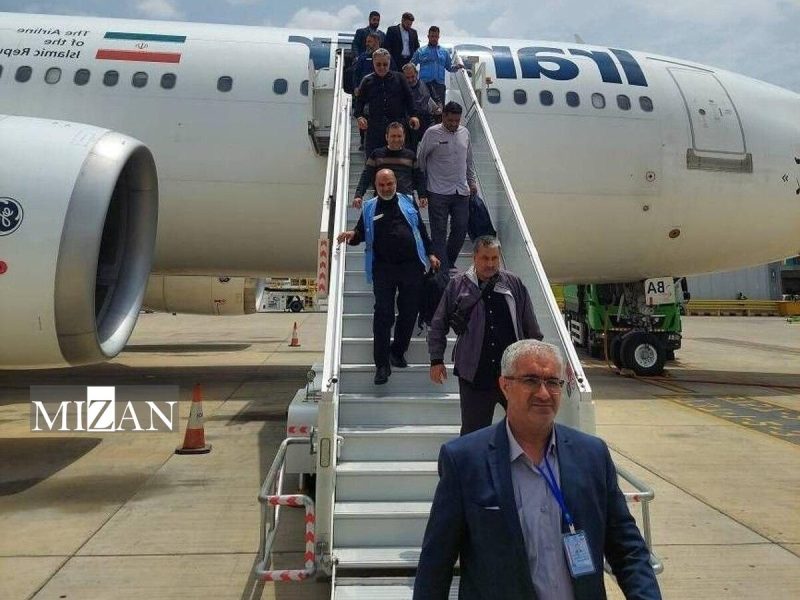 اولین گروه ایرانی حج ۱۴۰۵ وارد مدینه شد