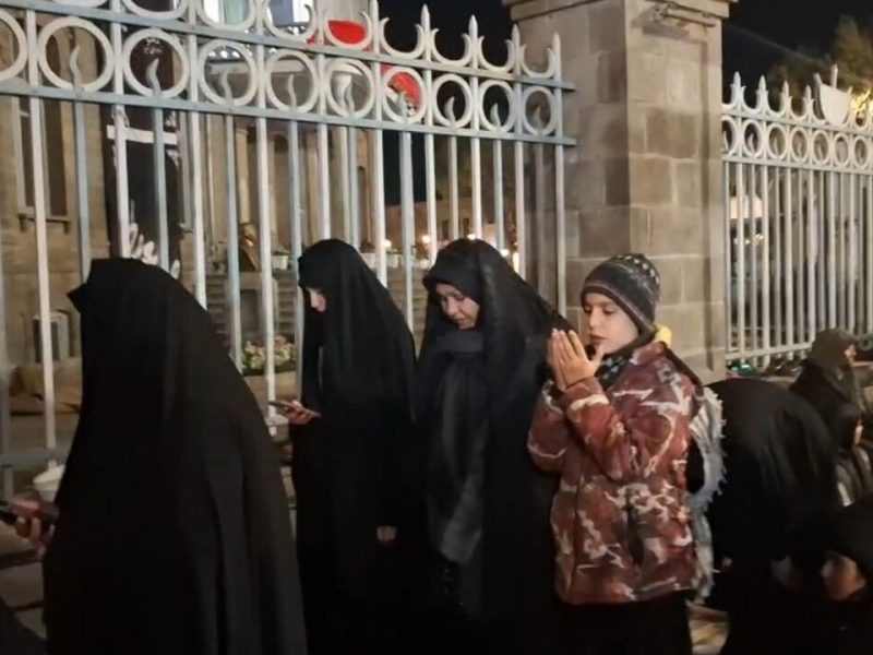 اقامه نماز استغاثه به امام زمان (عج) در تبریز