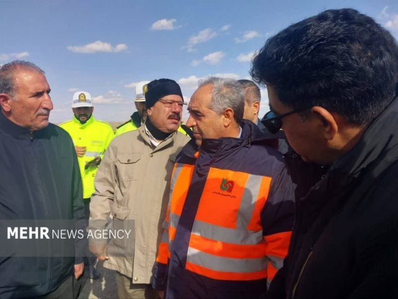 سرمست:مسیر فرعی جایگزین پل هشترود، تا ۵ روز آینده آماده می‌شود