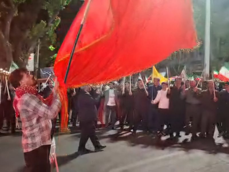 هیئت‌های حسینی تبریز همچنان پای کار انقلاب ایستاده‌اند