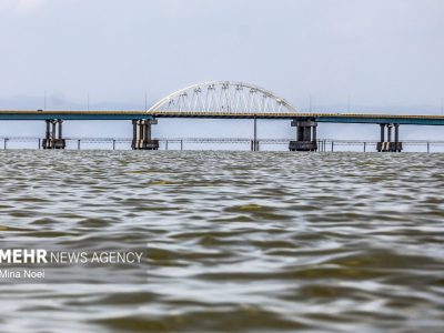 اینفوگرافیک؛ آخرین وضعیت دریاچه ارومیه در خردادماه ۱۴۰۵