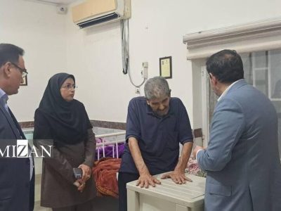 رئیس‌کل دادگستری بوشهر از خانه سالمندان مرکز محمدیه بازدید کرد