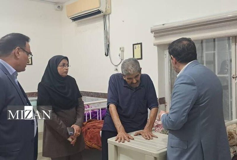 رئیس‌کل دادگستری بوشهر از خانه سالمندان مرکز محمدیه بازدید کرد