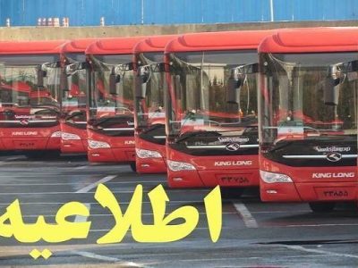 تعطیلی خدمات ناوگان اتوبوسرانی تبریز و حومه در روز عاشورا
