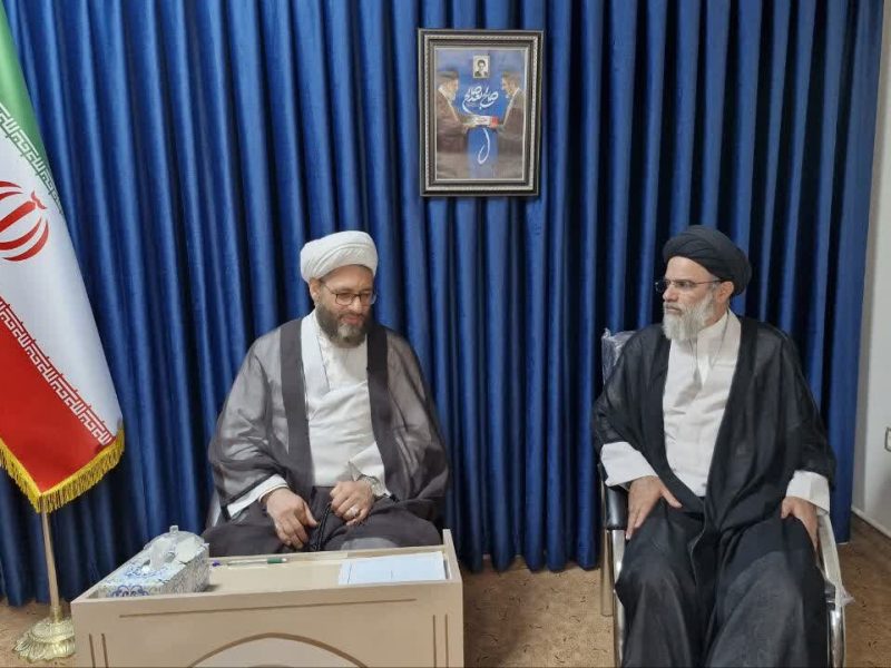 دیدار مدیرکل تبلیغات اسلامی آذربایجان شرقی با امام جمعه اهر