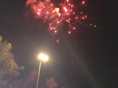 نورافشانی آسمان بناب در شب عید غدیرخم