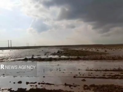 سیل پس از ۱۷ سال در رودخانه‌های داخلی مرند جاری شد