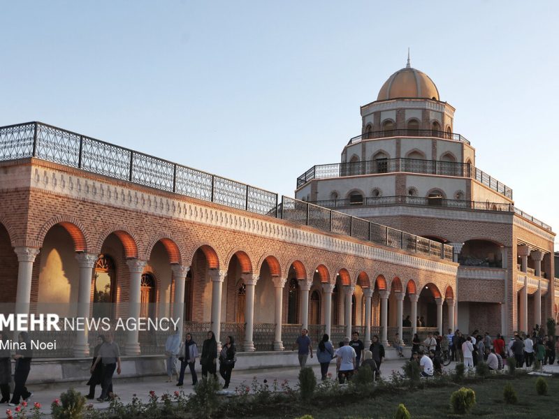 افتتاح عمارت کلاه فرنگی تبریز