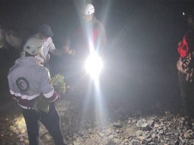 نجات مرد ۵۹ ساله در ارتفاعات شبستر پس از ۴ ساعت عملیات شبانه