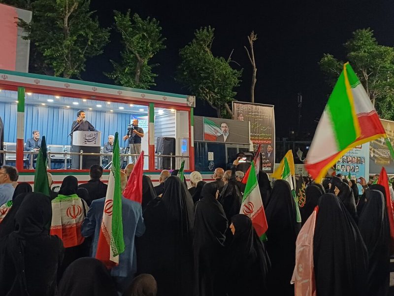 صد و دهمین اجتماع شبانه تبریزی‌ها در فراق رهبر شهید