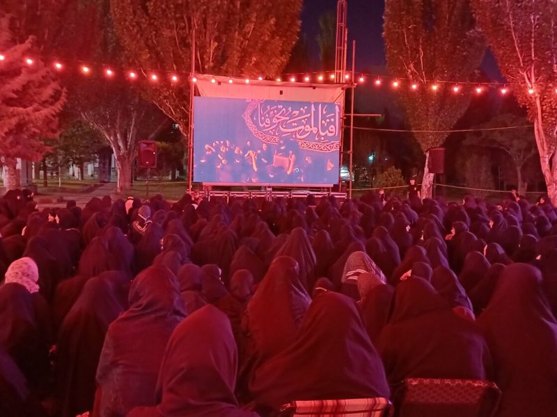 شور حسینی مردم تبریز در شب تاسوعای حسینی