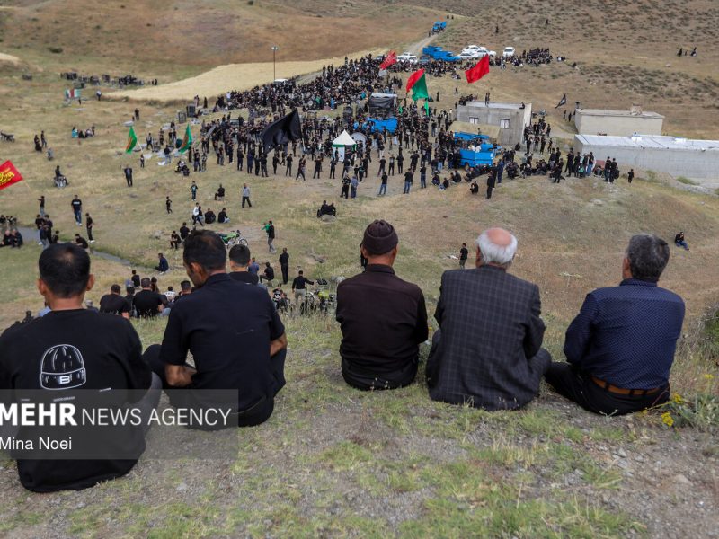 عاشورای حسینی در روستای افیل اهر