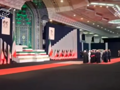 ادای احترام ادیان مختلف بر پیکر رهبر مجاهد شهید انقلاب