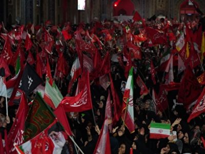 آیین تشییع رهبر شهید انقلاب در مشهد مقدس – ۳