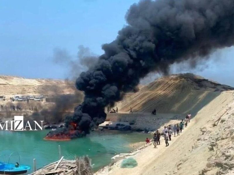 تخریب ۳۰ فروند قایق صیادی در حمله آمریکا به اسکله پنجپله بندرعباس