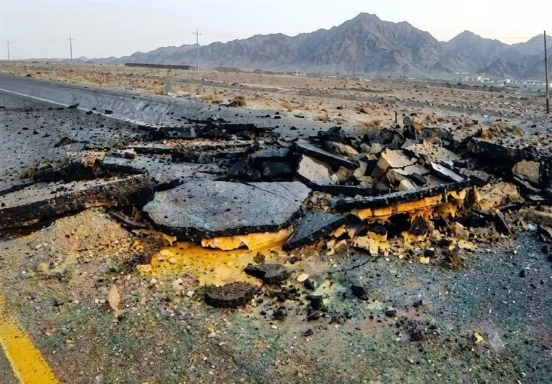 خرابکاری تروریست ها در مسیر ترانزیتی زاهدان ـ خاش