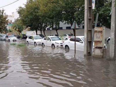 هشدار آبگرفتگی معابر در نواحی شمالی و شرقی آذربایجانشرقی