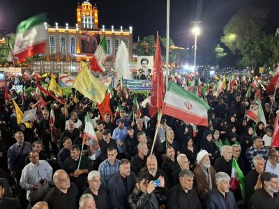 شب‌های اقتدار ایران؛ ۱۲۵ امین اجتماع مردم تبریز در بیعت با رهبری
