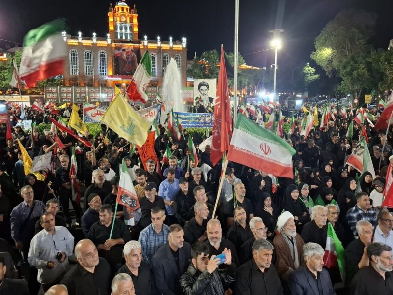 شب‌های اقتدار ایران؛ ۱۲۵ امین اجتماع مردم تبریز در بیعت با رهبری