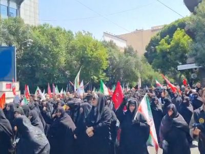عزاداری مردم تبریز در مراسم بزرگداشت قائد شهید امت