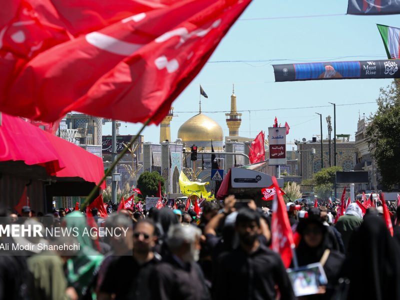 مشهدی‌ها امانت‌دار اشک یک ملت شدند