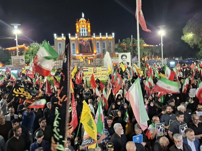 «ایران بیزه حرم‌دی»؛ فریاد مردم تبریز در صد و سی و دومین اجتماع شبانه