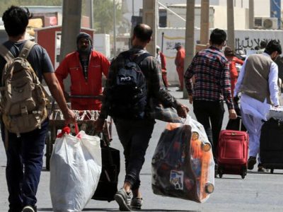 جمع‌آوری ۸ تبعه غیرمجاز در شهرستان میانه