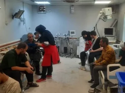 انتقال ۱۴ نفر از زائران مصدوم سانحه واژگونی اتوبوس در عراق به کشور