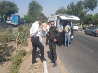 کارگر فضای سبز شهرداری منطقه ۶ تبریز در اثر تصادف جان باخت